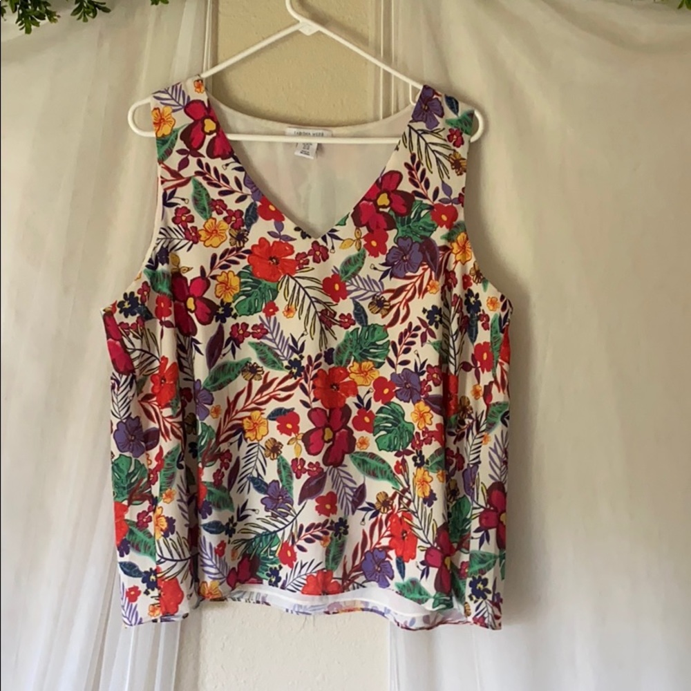 Tabitha Webb Floral Tanktop